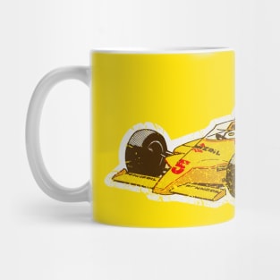 Vintage Pennzoil Chaparral 2K IndyCar racer cartoon Mug